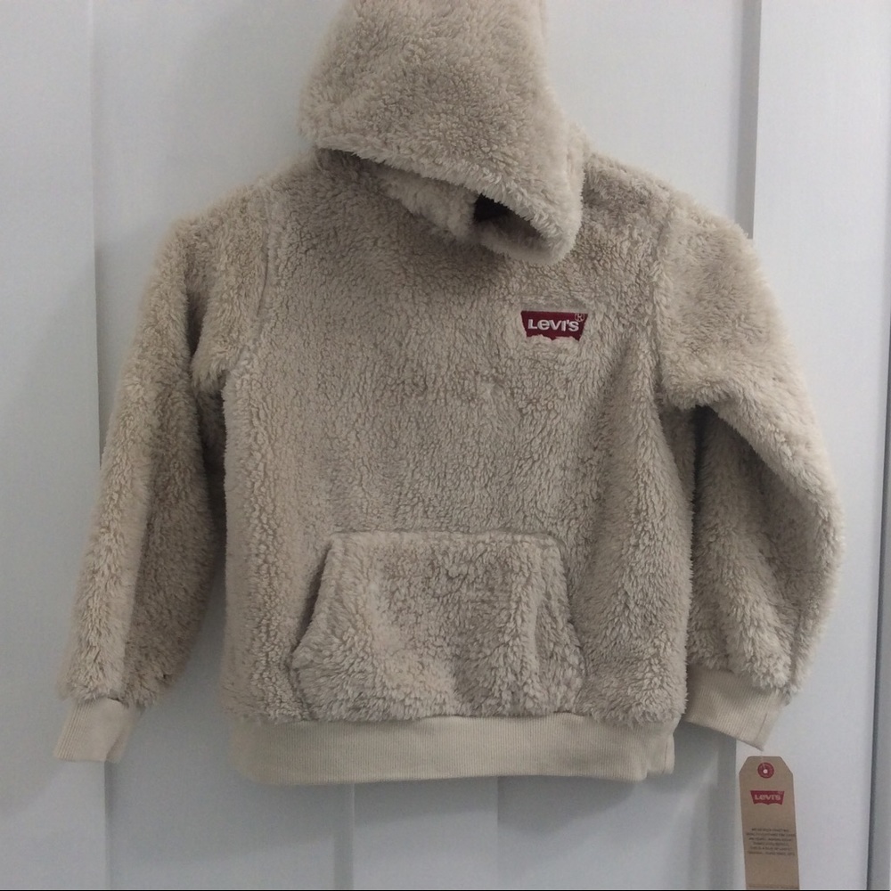 Girls LEVIS Sherpa Hoodie
